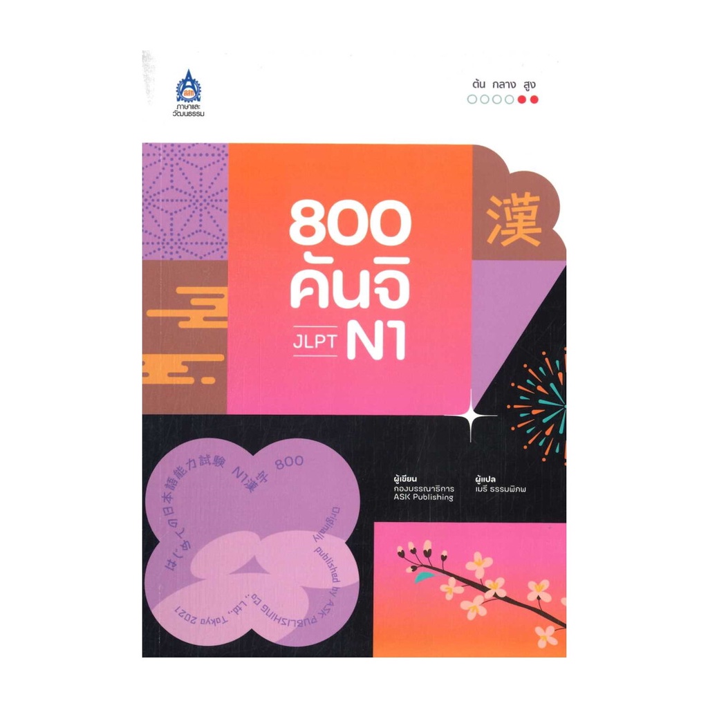 หนังสือ 800 คันจิ JLPT N1