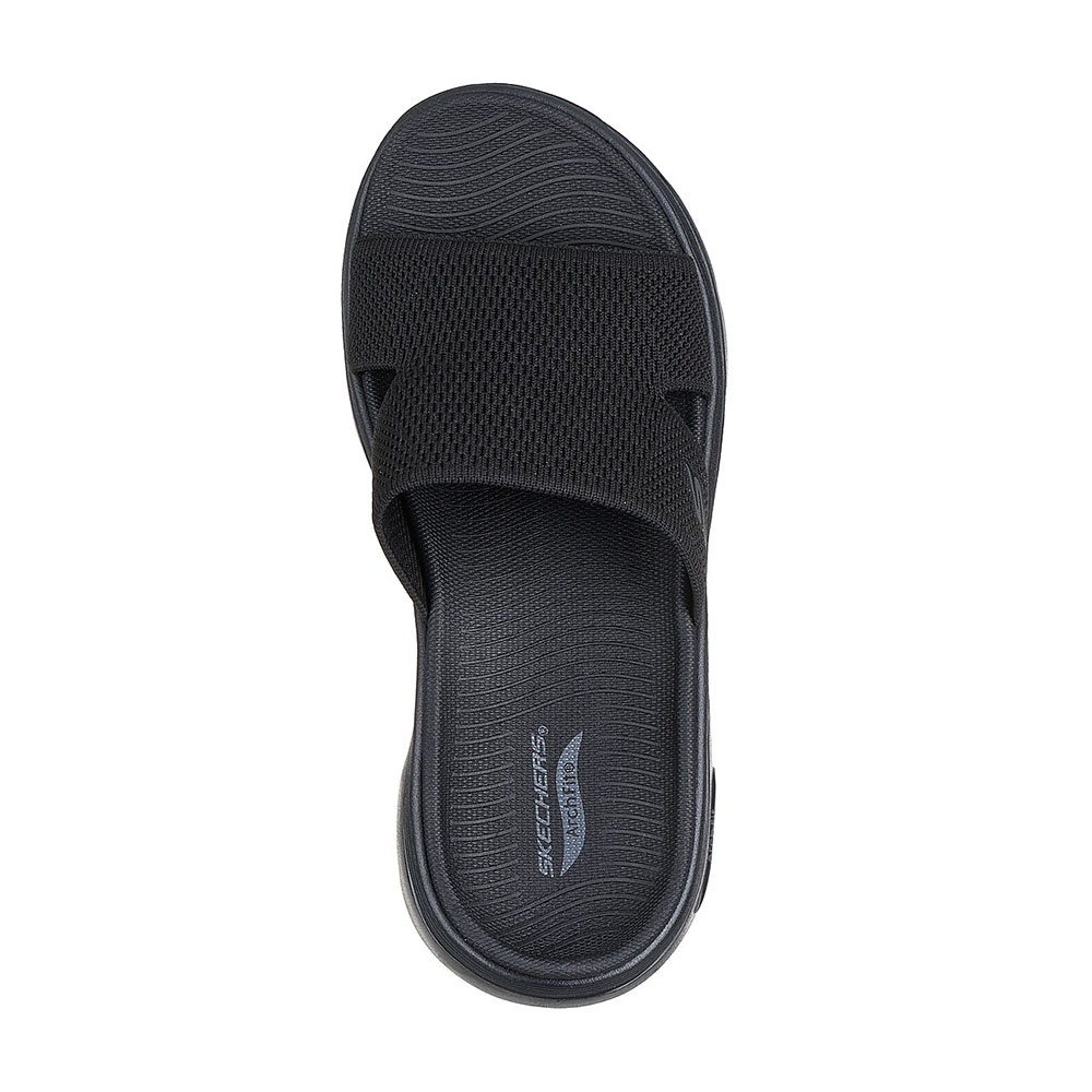 Skechers สเก็ตเชอร์ส รองเท้าแตะผู้หญิง Women GOwalk Arch Fit 2.0 Dakota Walking Sandals - 140865-BBK APMA