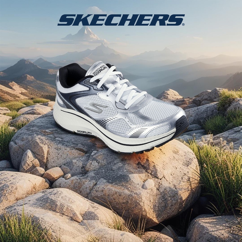 Skechers สเก็ตเชอร์ส รองเท้าผู้ชาย Men GOrun Consistent 2.0 Volt Running Shoes - 220883-OFWT Air-Cooled Goga Mat