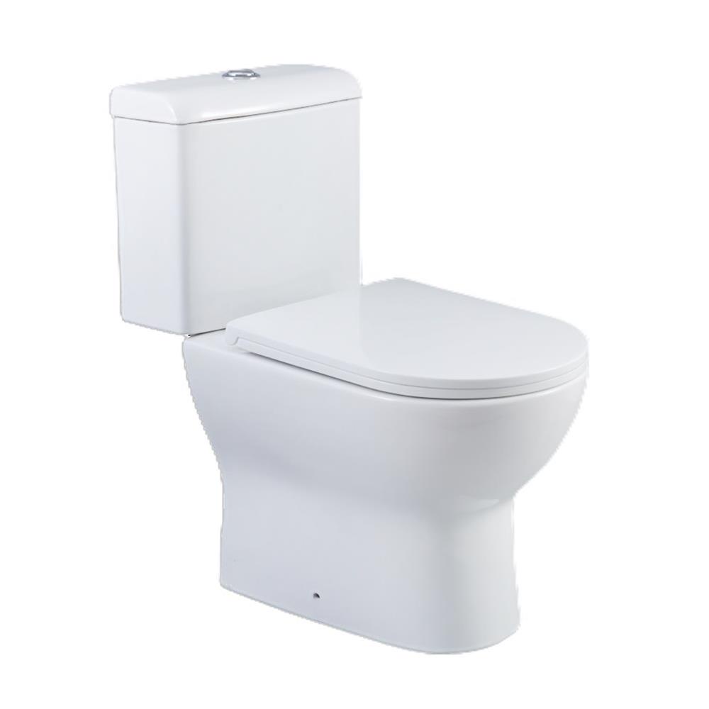 HAFELE สุขภัณฑ์ 2 ชิ้น 495.61.482 3/4.8 ลิตร สีขาว จัดส่งโดย HomePro ชักโครก โถส้วม