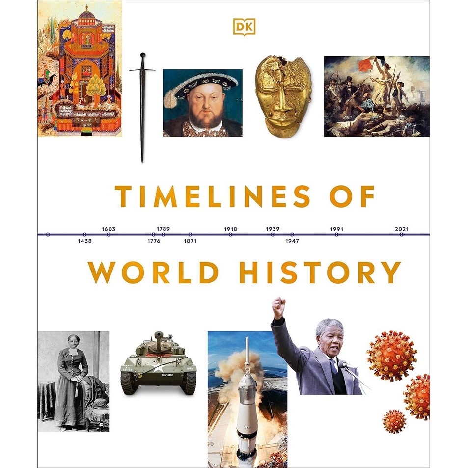 Chulabook|c321|หนังสือ|TIMELINES OF WORLD HISTORY (HC)