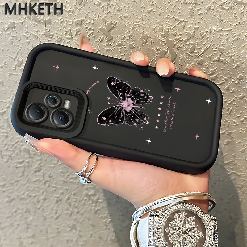 MHKETH เคสสำหรับ Xiaomi Redmi Note 12 4G Note 12 Pro 5G POCO X5 5G Note 11 Pro 5G Note 11s เคสโทรศัพท์ผีเสื้อ ราคา ถูกที่สุด ดีลบีเคเค