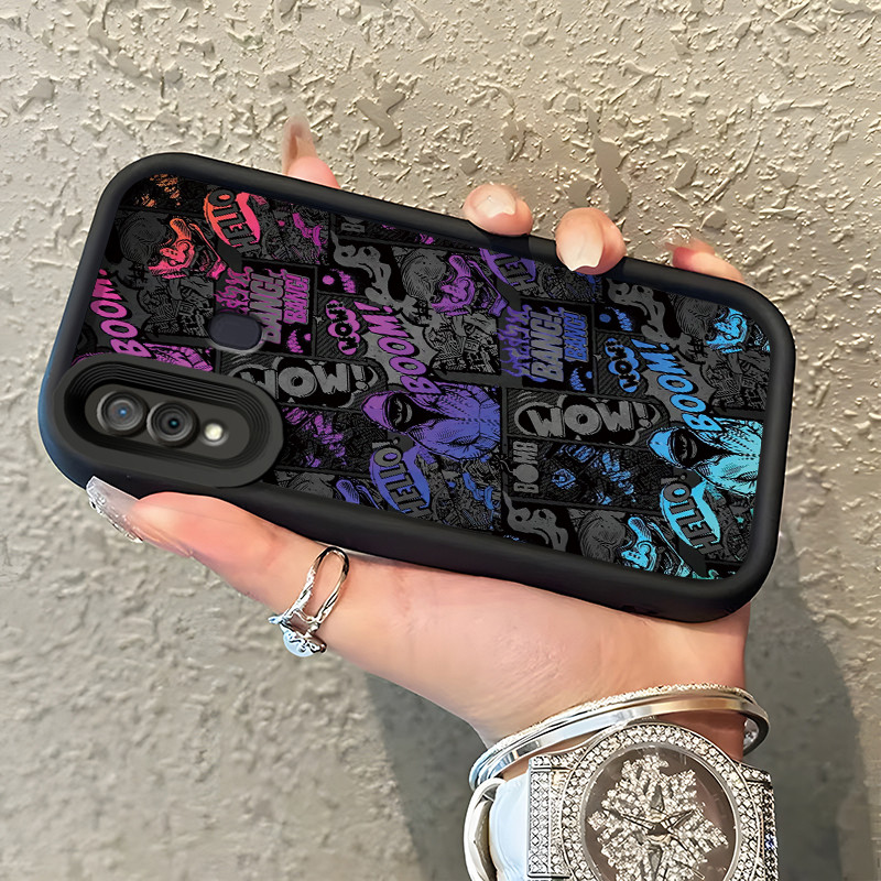 เคสสำหรับ Samsung Galaxy A30 A20 M10s A31 A24 A20s A21S เคสโทรศัพท์กราฟิตี้สุดเท่ ราคา ถูกที่สุด ดีลบีเคเค