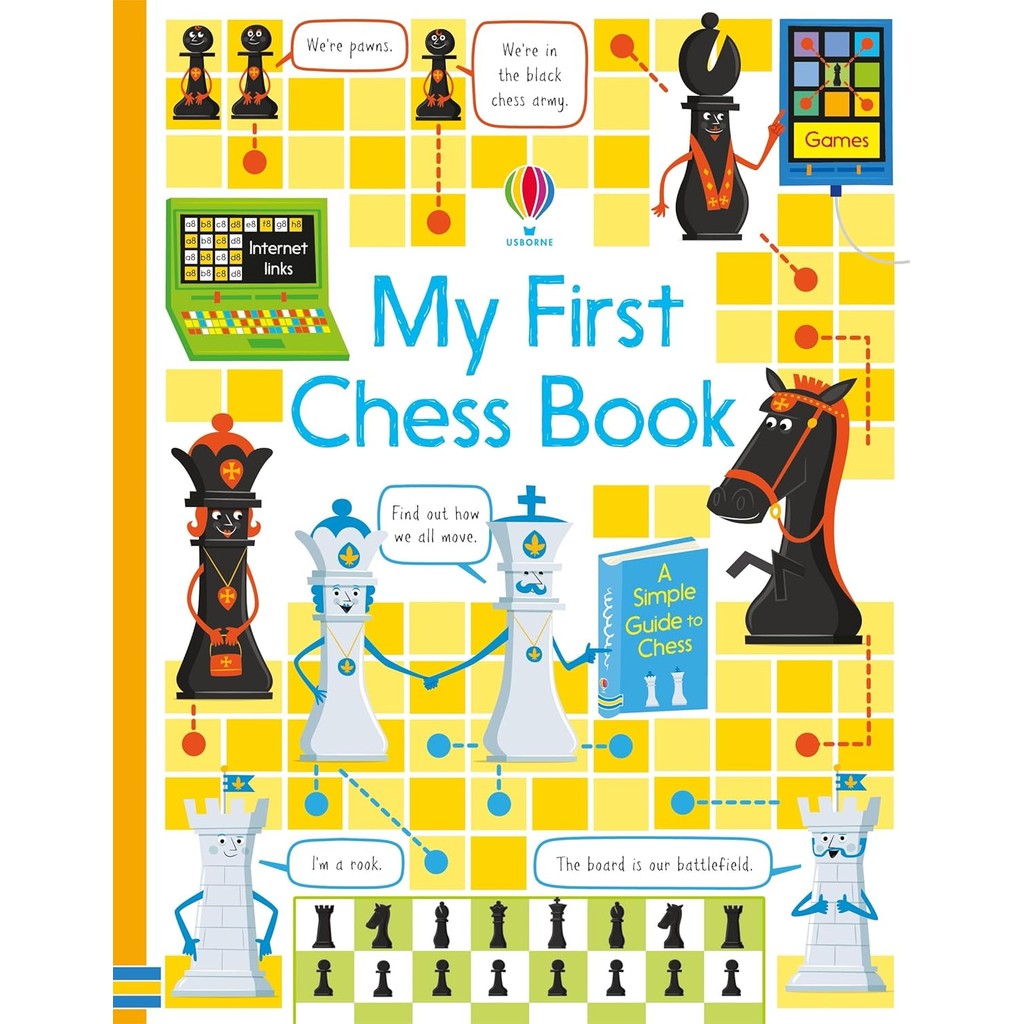 หนังสืออังกฤษใหม่ My First Chess book (Usborne Chess Books) (Spiral)