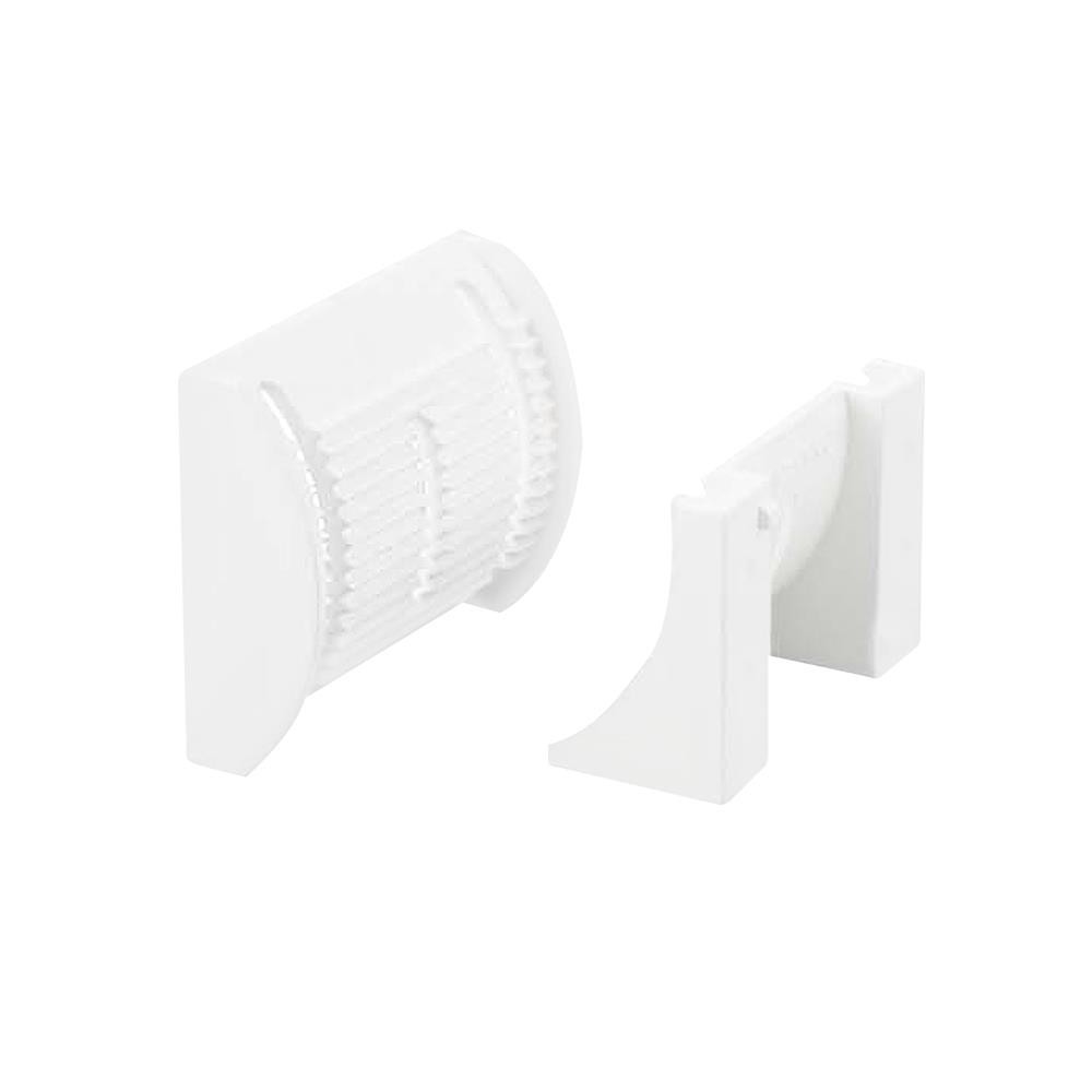 HomePro ปรับมุมเชิงชาย  DELUXE สีขาว แบรนด์ SCG