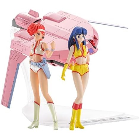 ฟิกเกอร์ของเล่น Hasegawa Creator Works Series CW24 Dirty Pair Kay & Lily W Lovely Angel โมเดลพลาสติก