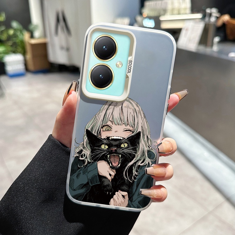 เคสสำหรับ VIVO Y27 Y35+ 5G เคสกรอบโทรศัพท์มือถือภาพเคลื่อนไหวอะนิเมะ