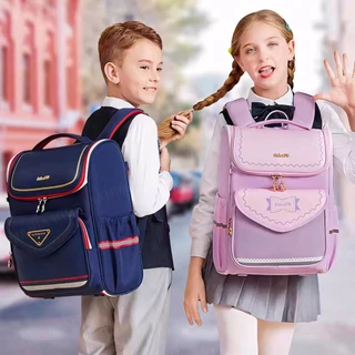 กระเป๋านักเรียนสไตล์อังกฤษ High School Backpack – กระเป๋านักเรียนสุดชิค เบาสบาย ไม่กดไหล่