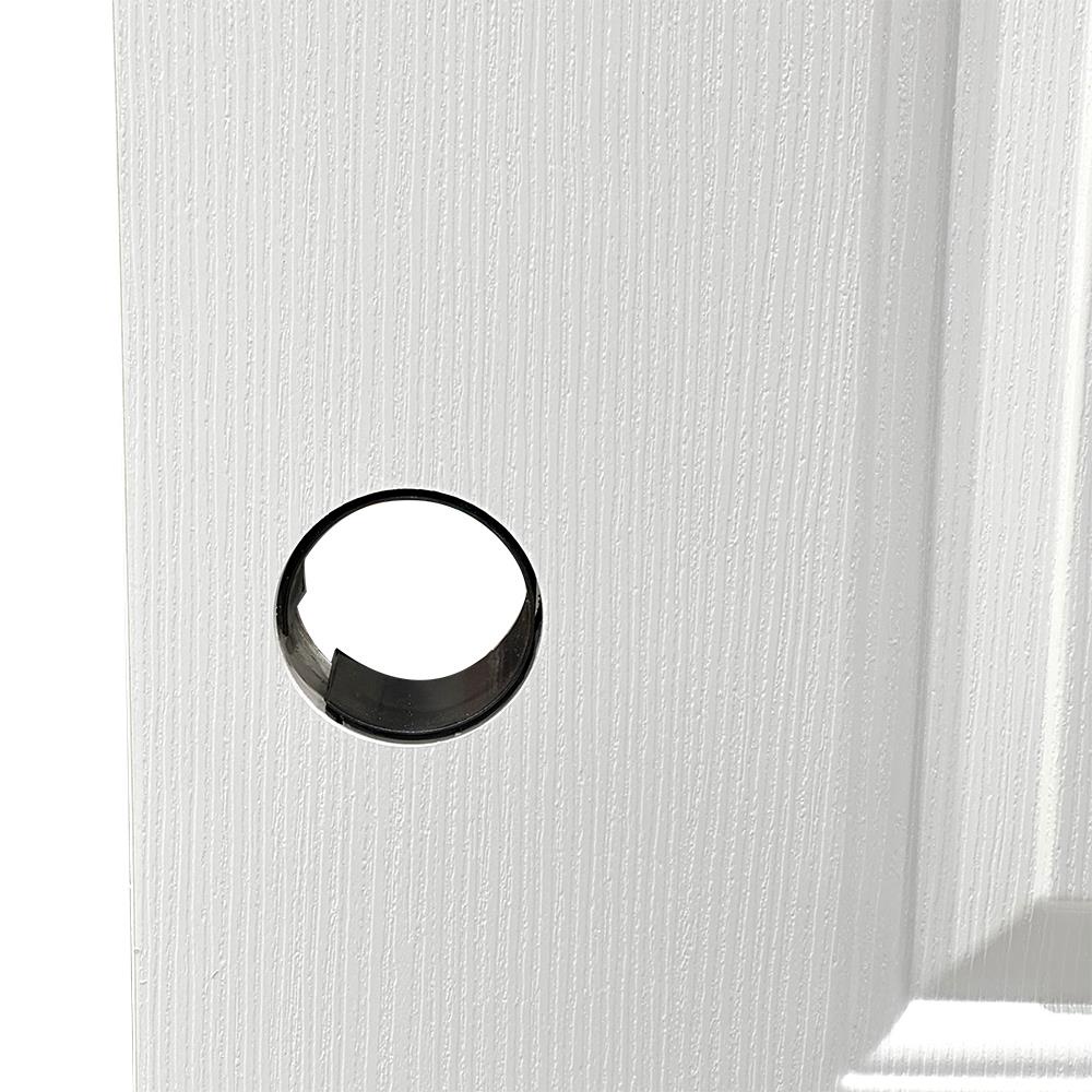 AZLE ประตูภายนอก UPVC L-35 80X200 ซม. สีขาว เจาะลูกบิด จัดส่งโดย HomePro ราคา ถูกที่สุด ดีลบีเคเค แกลเลอรีภาพที่ 3