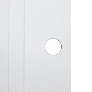 AZLE ประตูภายนอก UPVC PZV3 80X200 ซม. สีขาว เจาะลูกบิด จัดส่งโดย HomePro