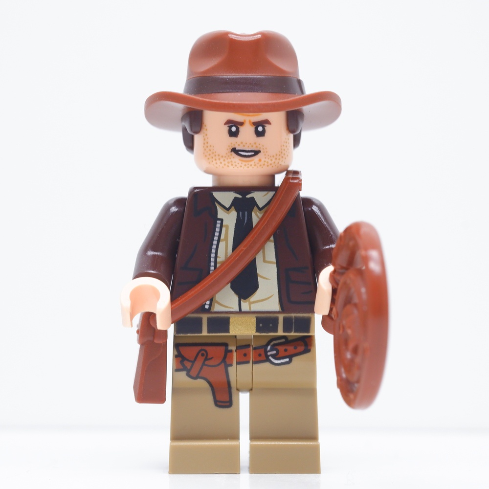 ( Ploybrick Minifigure ของแท้ ) Indiana Jones Indiana Jones Black Tie