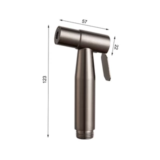 MARINE หัวฉีดชำระ สแตนเลส 304 รุ่น GUN METAL2 B9012Q |ZWF|