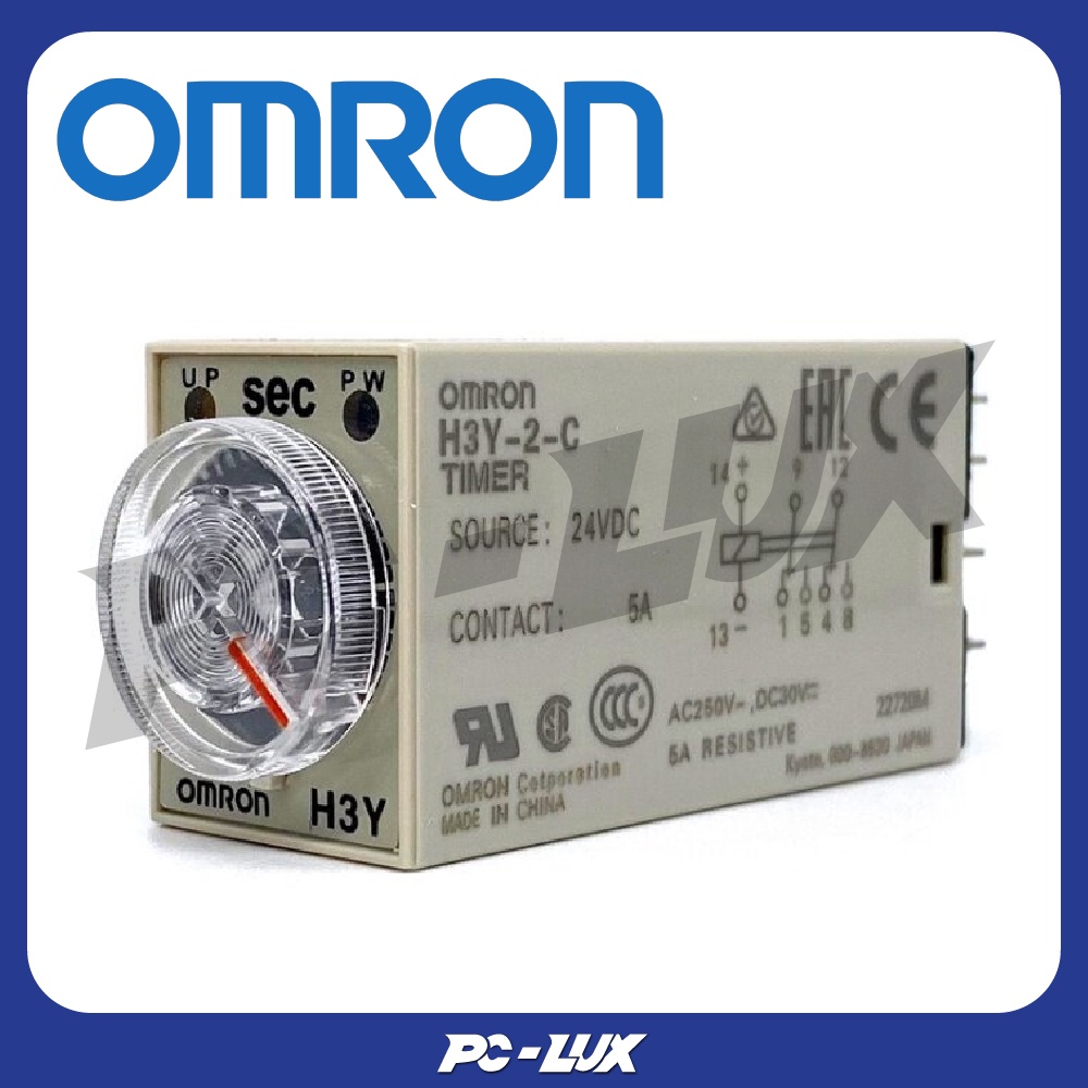 OMRON TIMER RELAY รุ่น H3Y-2