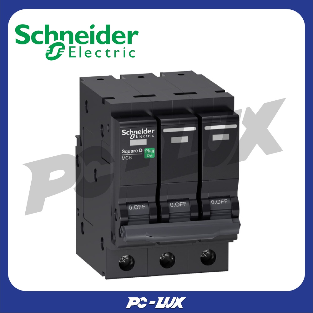 Schneider Electric เซอร์กิตเบรกเกอร์ลูกย่อย 3Pole 32A 6kA รุ่น QO332VSC6T
