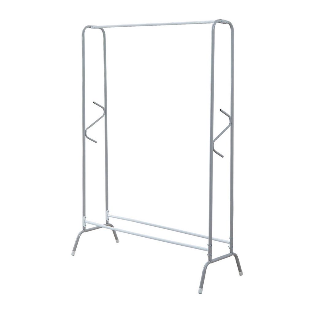 ราวแขวนผ้าตั้งพื้นทรงเอ เอส 1 เส้น KANTAREEYA รุ่น KT-EP02-1 สีเทา - ขาว