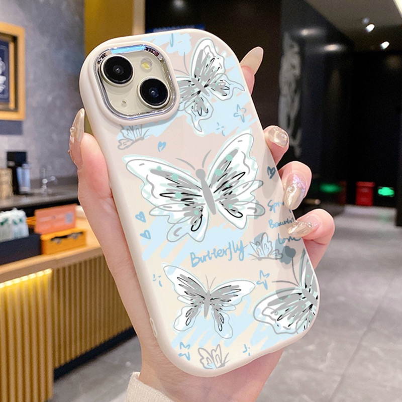 เคสสำหรับ OPPO A18 A38 เคสโทรศัพท์ผีเสื้อกันกระแทก ราคา ถูกที่สุด ดีลบีเคเค แกลเลอรีภาพที่ 6