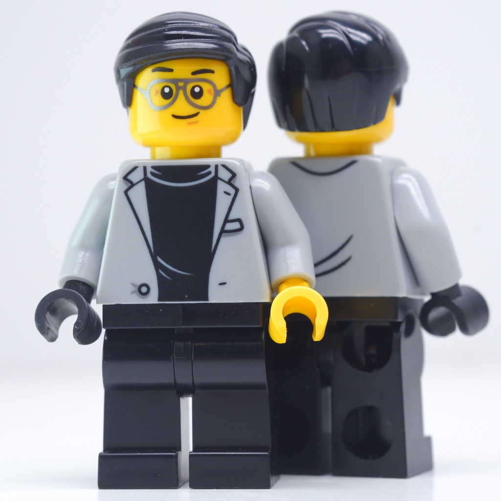 ฟิกเกอร์ ตัวต่อ Ninjago : Cyrus Borg จากชุด 71799 Ninjago City Markets | ของแท้ | ploybrick