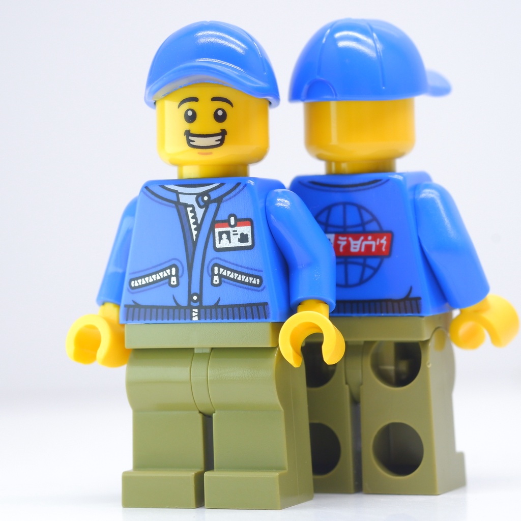 ฟิกเกอร์ ตัวต่อ Ninjago : Vinny Folson จากชุด 71799 Ninjago City Markets | ของแท้ | ploybrick