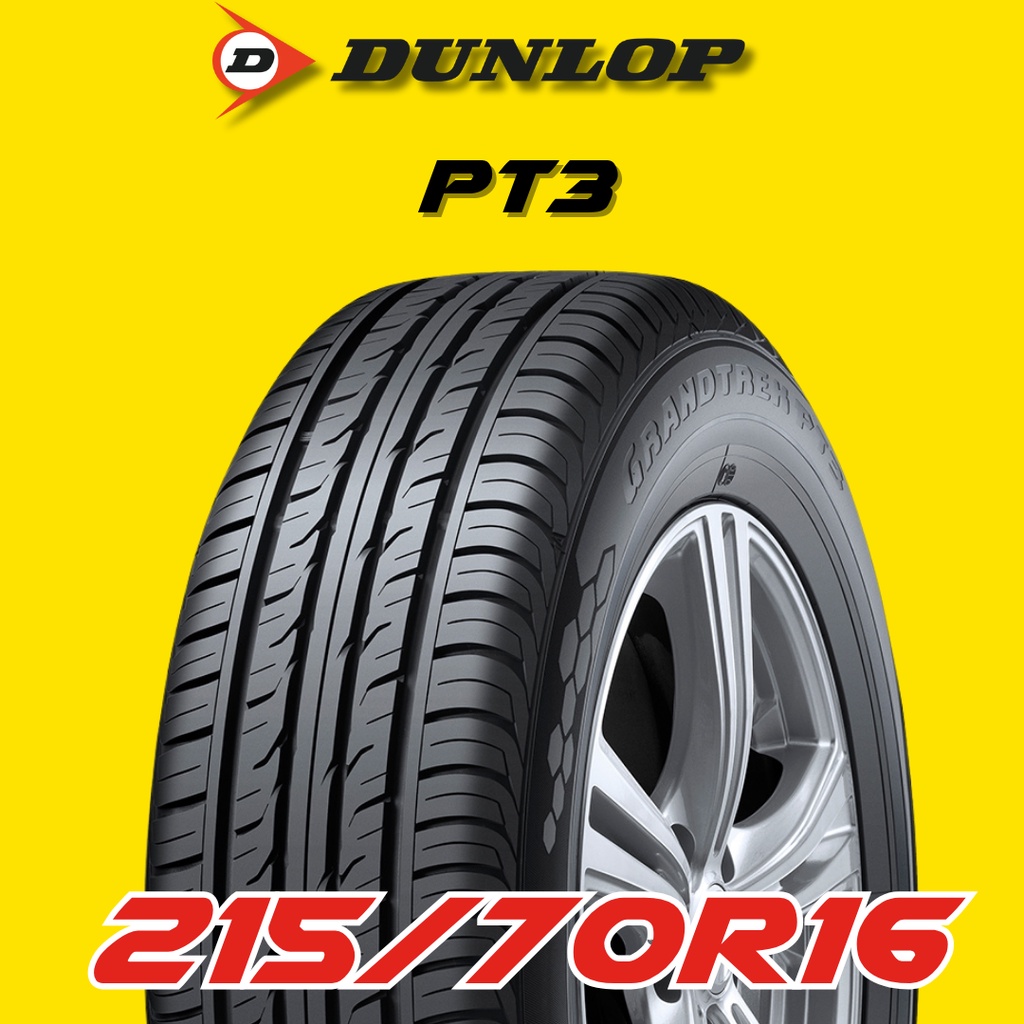 ยางรถยนต์ 215/70R16 DUNLOP รุ่น PT3 ปี 2025 (1 เส้น) ส่งฟรี 🔥
