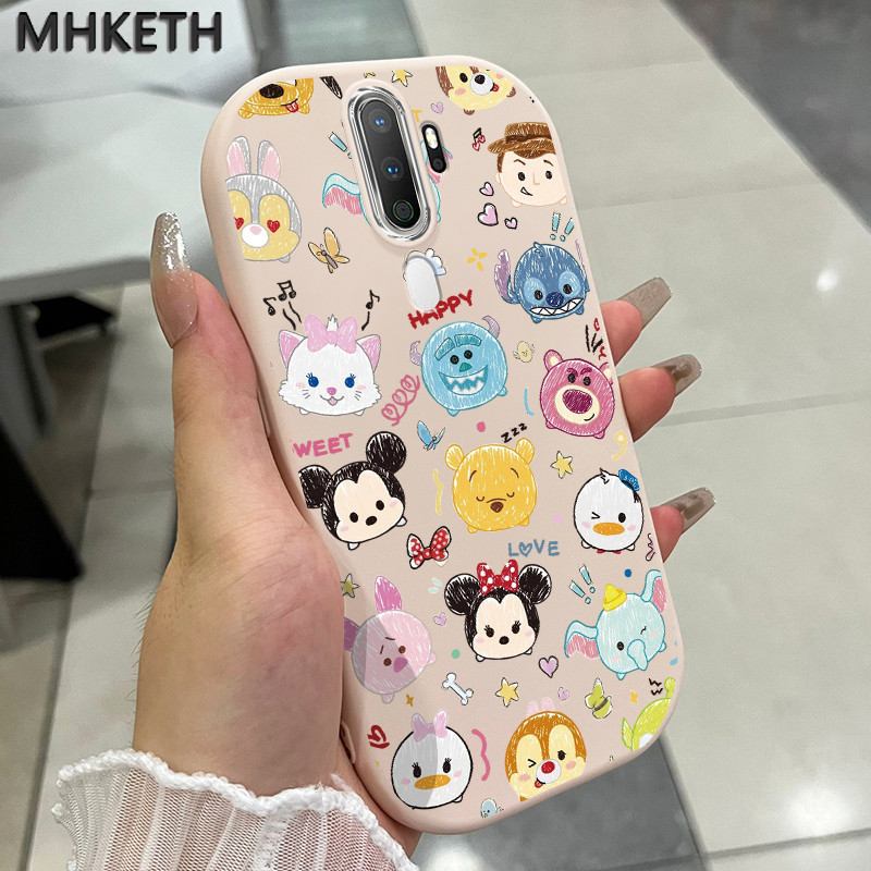 MHKETH เคสสำหรับ OPPO A5 2020 A9 2020 เคสโทรศัพท์ลายการ์ตูนดิสนีย์