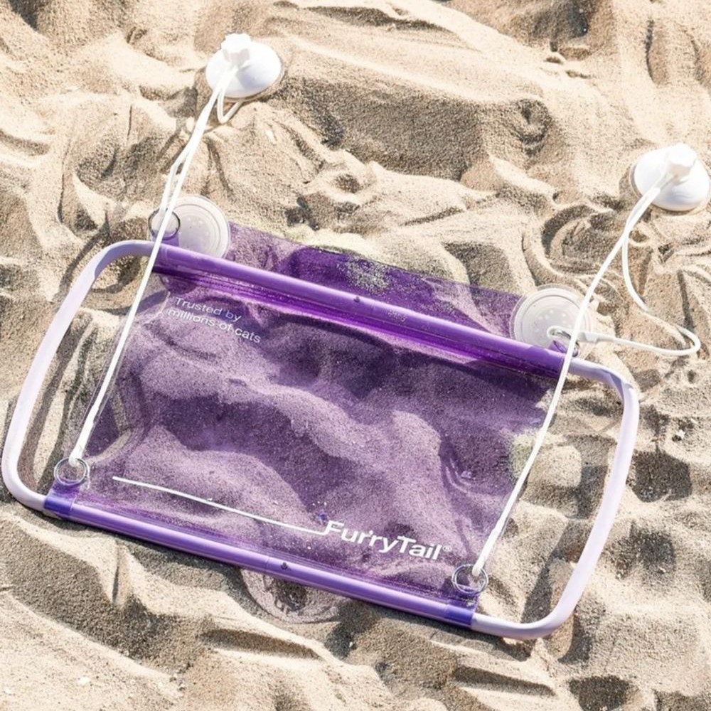 เปลแมวติดหน้าต่าง Furrytail Pet Window Perch - Purple