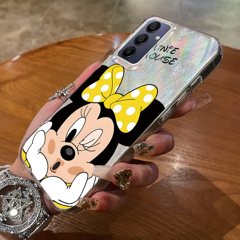 เคสสำหรับ Samsung A15 5G A25 5G A23 A21s เคสโทรศัพท์การ์ตูนหนูน่ารัก