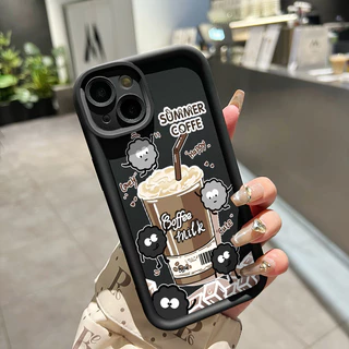 เคสสำหรับ VIVO Y20 Y20s Y20i Y20T Y12s Y12a Y30G Y11s เคสกาแฟฤดูร้อนเคสโทรศัพท์