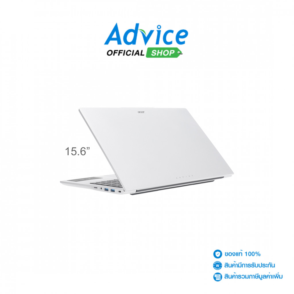 Acer Notebook (โน๊ตบุ๊ค) Aspire Lite 15 AL15-42P-R3Q5 (Light Silver) - A0169274