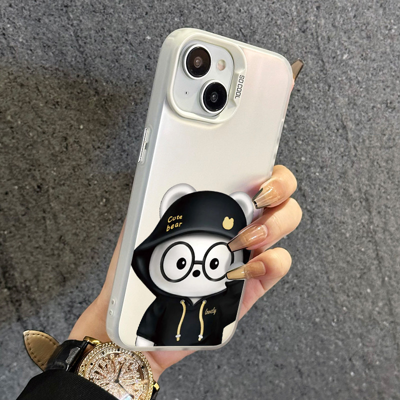 MHKETH เคสสำหรับ VIVO Y22 Y22s Y36 4G Y36 5G Y27 5G Y27S Y77T เคสโทรศัพท์การ์ตูนแพนด้าที่สร้างสรรค์ - รูปที่ 4