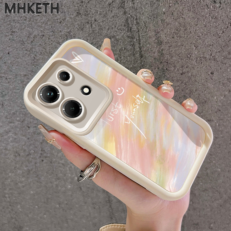 MHKETH เคสสำหรับ Infinix Note 30 Note 30 Pro Note 30 VIP 5G Note 12 G96 GT 10 Pro 5G เคสโทรศัพท์กันกระแทกซิลิโคนแฟชั่น – โปรปัง