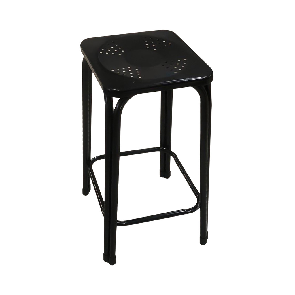 เก้าอี้เหล็ก 24 นิ้ว KASSA สีดำ