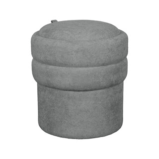 สตูลทรงกลม LAWRENCE KASSA รุ่น ZX-126-1 สีเขียวอมเทา