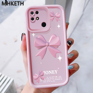 MHKEID เคสสำหรับ Xiaomi Redmi 10C เคสป้องกันโทรศัพท์ตกลายโบว…