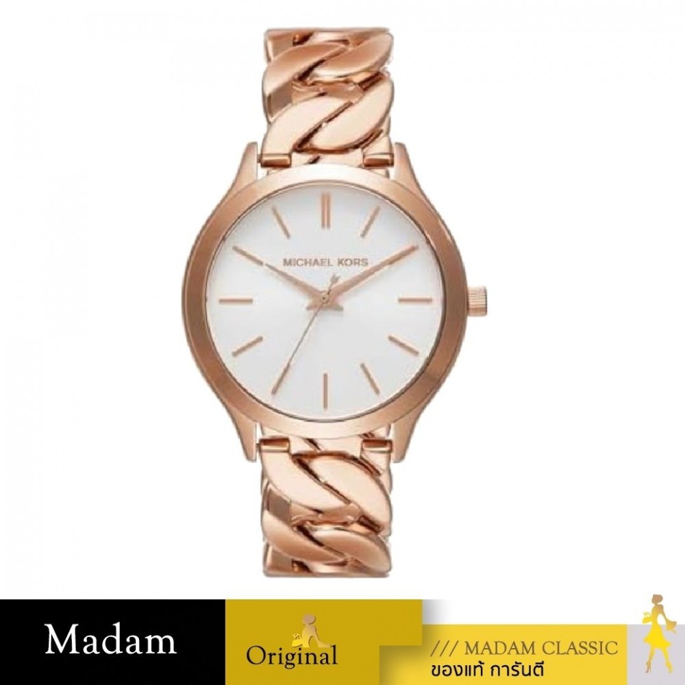 ของแท้ 💯% นาฬิกา Michael Kors MK7473 Slim Runway Women Watch 38 mm.