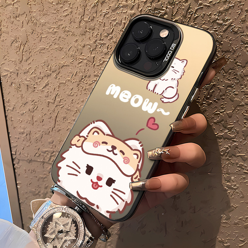 เคสสำหรับ Infinix Hot 30i Hot 30 Play เคสโทรศัพท์สุนัขแมวเปลือกแข็งกันกระแทก - รูปที่ 4