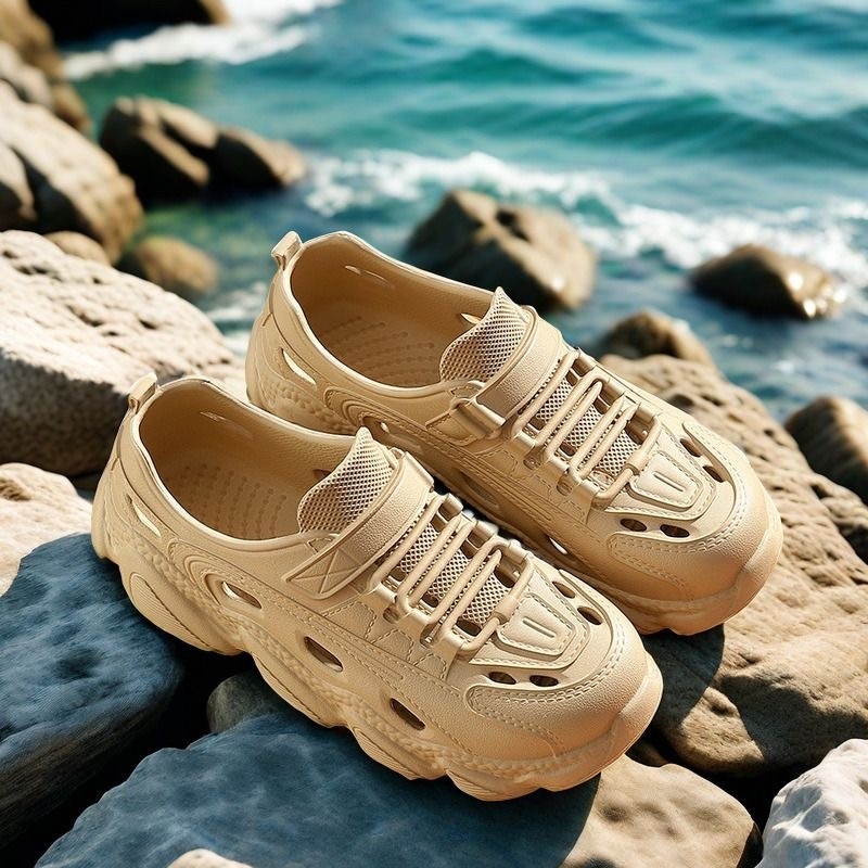 Tikp3 รองเท้าเดินป่า รองเท้าแตะแพลตฟอร์ม น้ําหนักเบา ลําลอง ระบายอากาศได้ดี เหมาะสําหรับทั้งชายและหญิง1749719682743