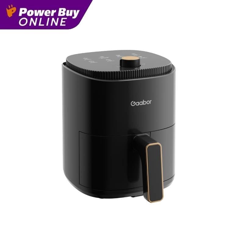 GAABOR หม้อทอดไร้น้ำมัน (800 วัตต์, 4 ลิตร, สีดำ) รุ่น AF-35M02A