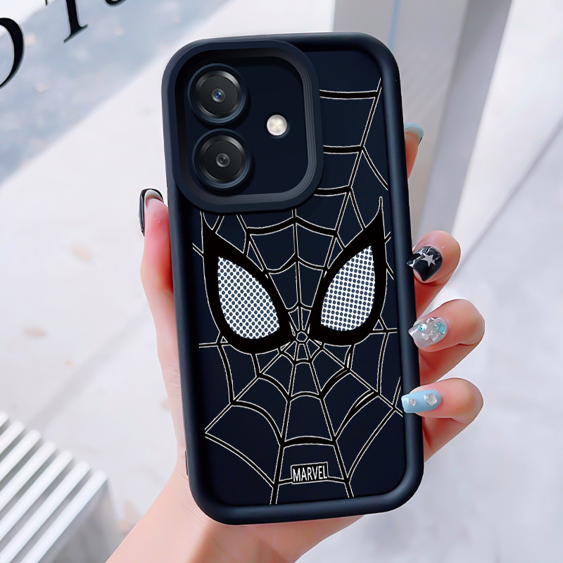 เคสสำหรับ OPPO A3 4G A3 Pro 5G A3X 4G A3X 5G A40 A60 5G เคสโทรศัพท์แมงมุมเว็บสามสีซิลิโคนกันกระแทก