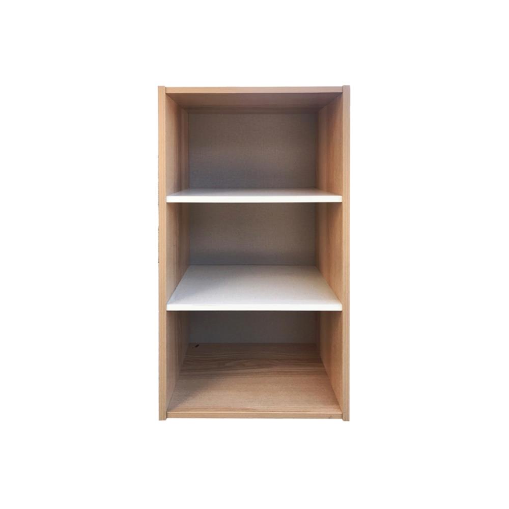 [จัดส่งอย่างเดียว] HomePro ตู้โล่ง 3 ช่อง  FINE ลายไม้/ครีมขาวผ้า แบรนด์ FURDINI