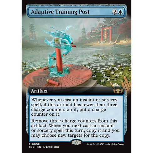 [Tarkir: Dragonstorm Commander] - [TDC] - (R) -[Adaptive Training Post] -  [2025]