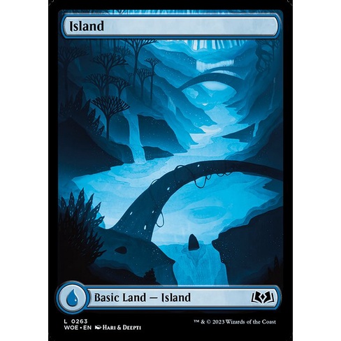 [Wilds Of Eldraine] - [WOE] - (C) -[Island] -  [2023]