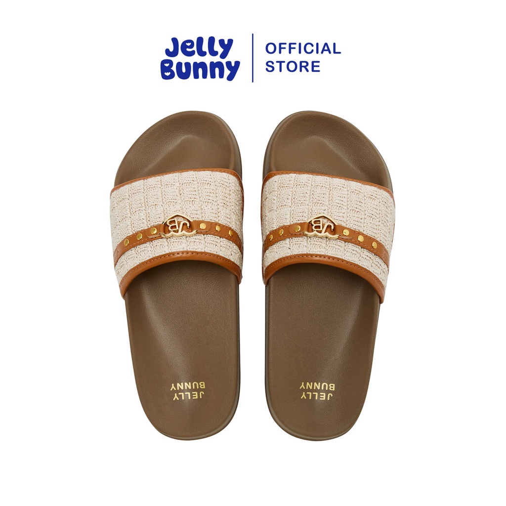 JELLY BUNNY รองเท้าแตะ SLIDE LANA รุ่น B25SLYL002 Brown