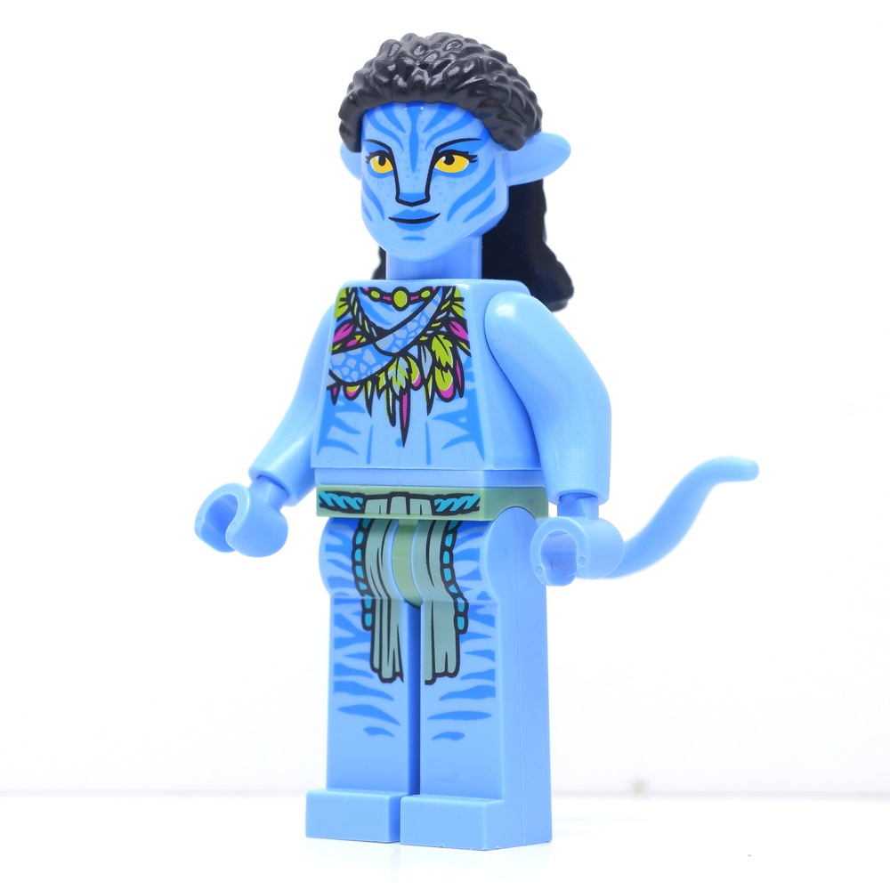 ( Ploybrick Minifigure ของแท้ ) Avatar The Way of Water Neytiri Magenta Feather Necklace (75574)