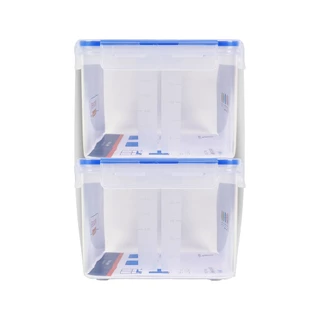 กล่องอาหารทรงเหลี่ยมฝาล็อก 7,350 มล. KASSA HOME รุ่น JCJ-29514-1GET1 ขนาด 31.9 x 21.2 x 14.9 ซม.