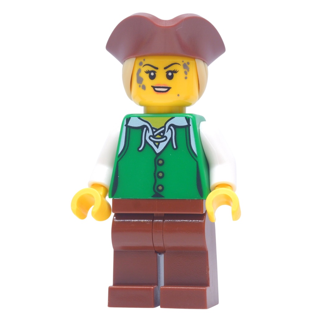 ( Ploybrick Minifigure ของแท้ ) Robin Loot from 21322 Pirates of Barracuda Bay Pirate Classic