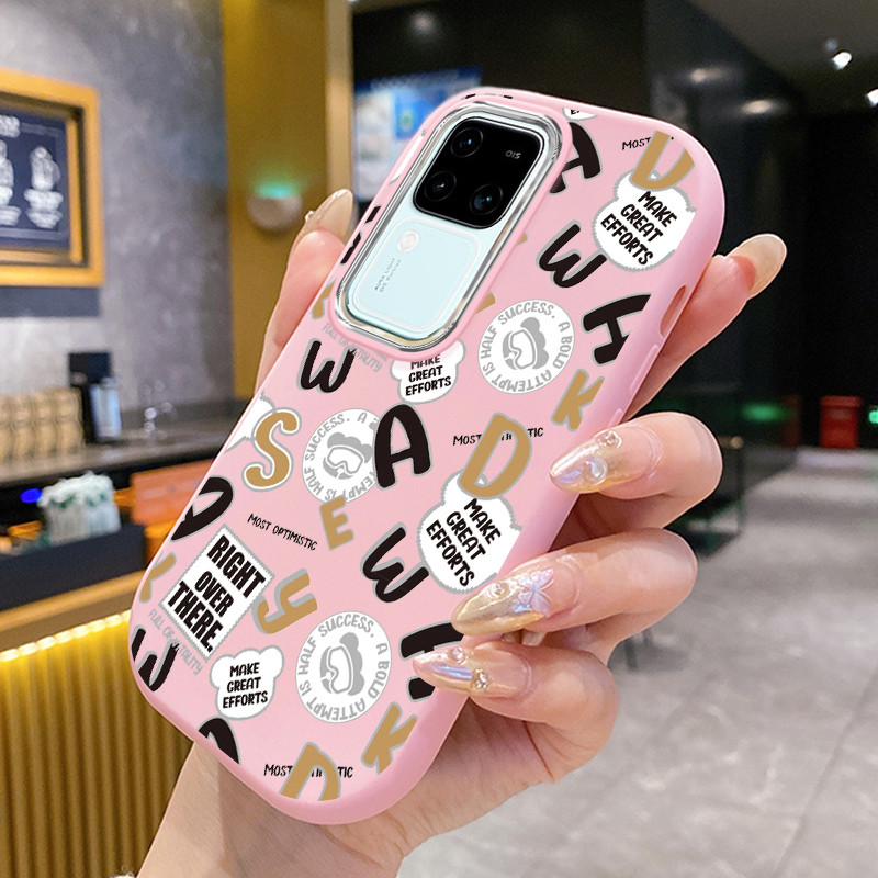 เคสสำหรับ VIVO V30 Pro 5G V29 Pro V29e V27 PRo 5G V23 V23i V20 Pro S1 S7 เคสโทรศัพท์หมีกันกระแทก
