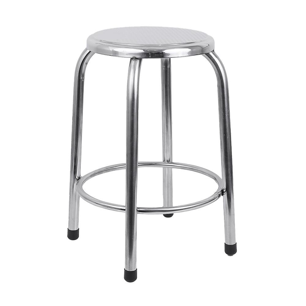 HomePro เก้าอี้อเนกประสงค์  ST-001/2 สีสเตนเลส แบรนด์ QLINE