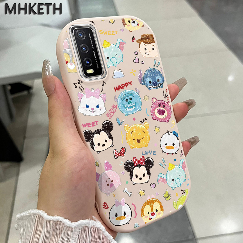 MHKETH เคสสำหรับ VIVO Y20 Y20i Y20s Y20S G Y20S D Y20S M Y12A Y11s Y30G เคสโทรศัพท์ลายการ์ตูนดิสนีย์