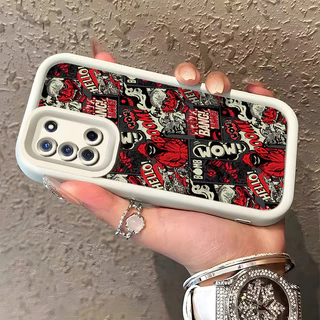 เคสสำหรับ OPPO A52 A72 A92 A74 A95 F19 F19s เคสโทรศัพท์กราฟิตี้สุดเท่
