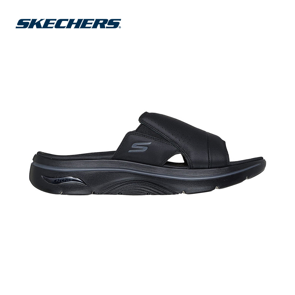 Skechers สเก็ตเชอร์ส รองเท้าแตะผู้ชาย Men On-The-GO GOwalk Arch Fit 2.0 Ultra Span Ii Walking Sandals - 229308-BBK